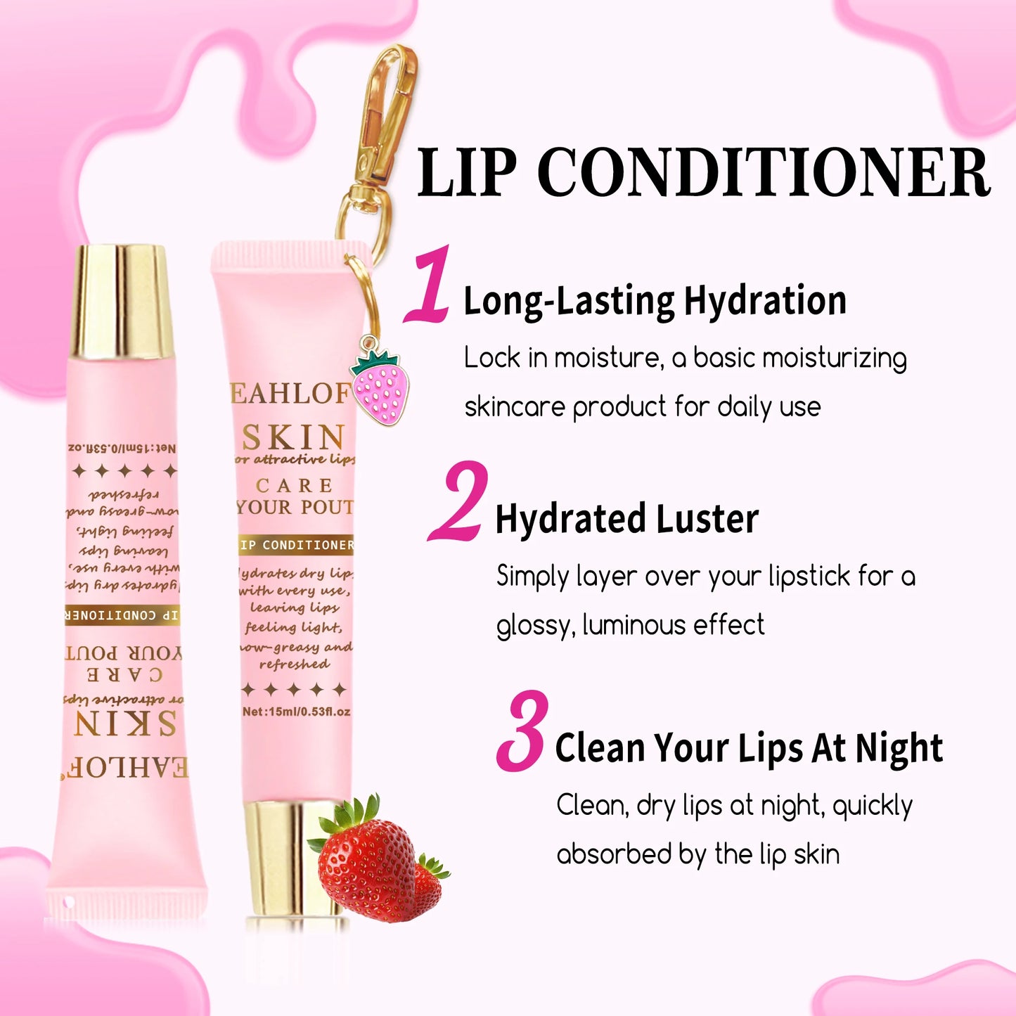 2pcs, bad b--tch lip balm repairs dry lips, all-natural lip mask, long-lasting moisture, moisturizing and intensive lip care