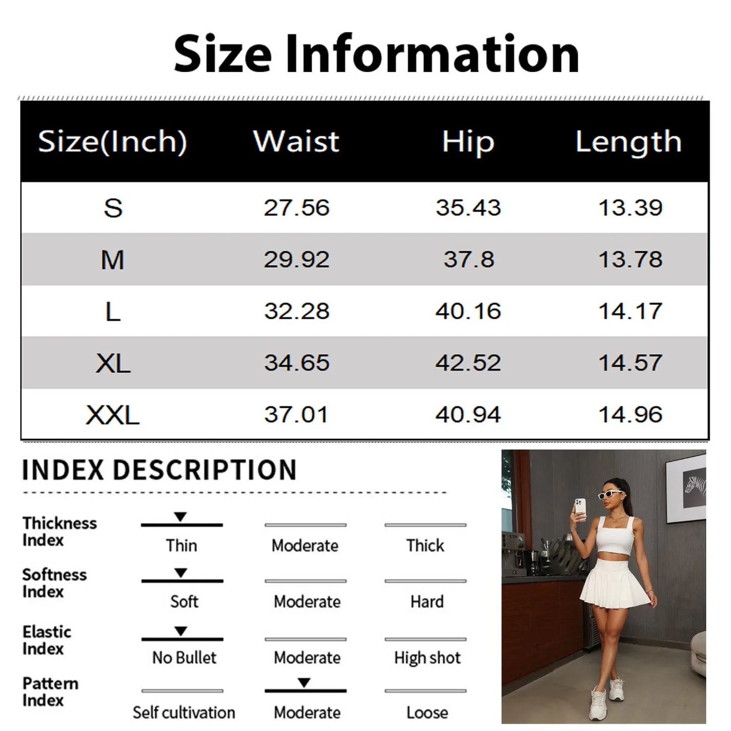Women's High Waisted Tennis Mini Skirt Tennis Yoga Golf Sports Belt Safety Pants Pocket Comfortable And Breathable Sports Skirt