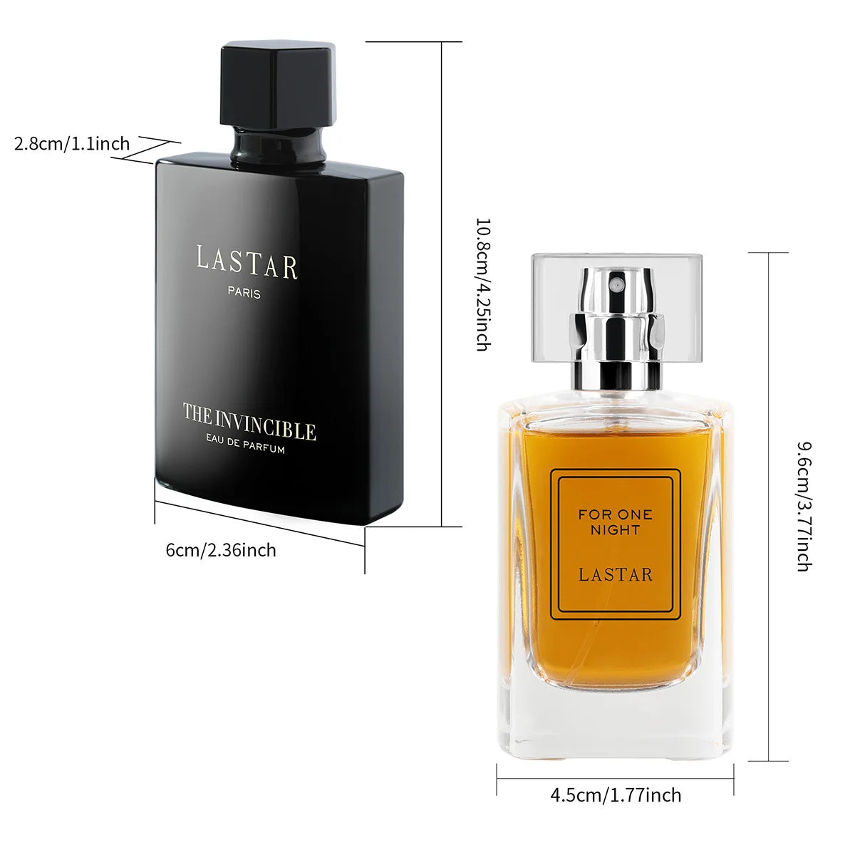 LASTAR Men Perfume , 100ml/3.4fl.oz, hair perfume,Cedar&Musk,Long-Lasting Fragrance, Date Atmosphere,Christmas Gift.