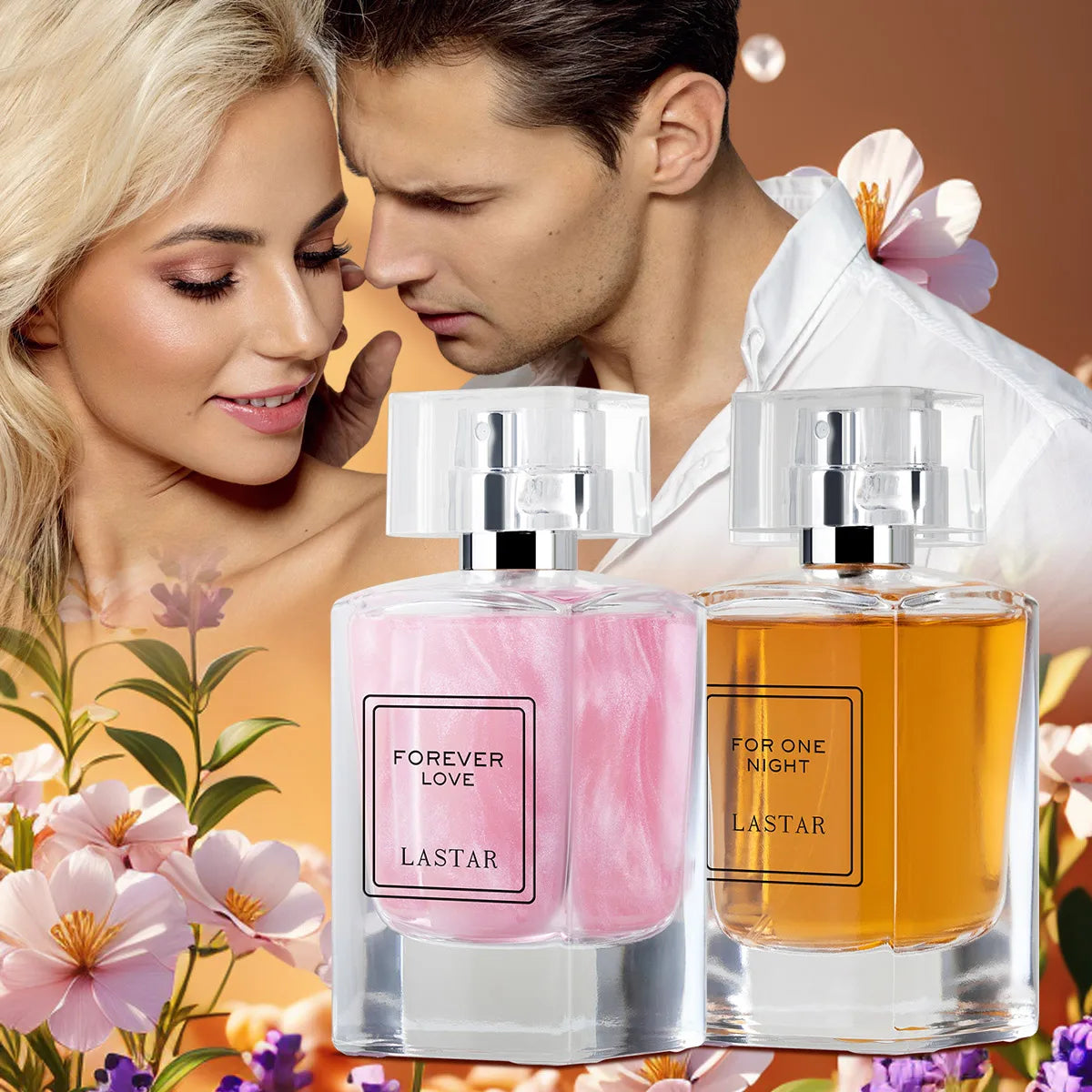 LASTAR Perfume Set Combination. Cedar and Jasmine ,Long-lasting fragrance,Total 100ml/3.4fl oz.Daily use, Christmas gift.