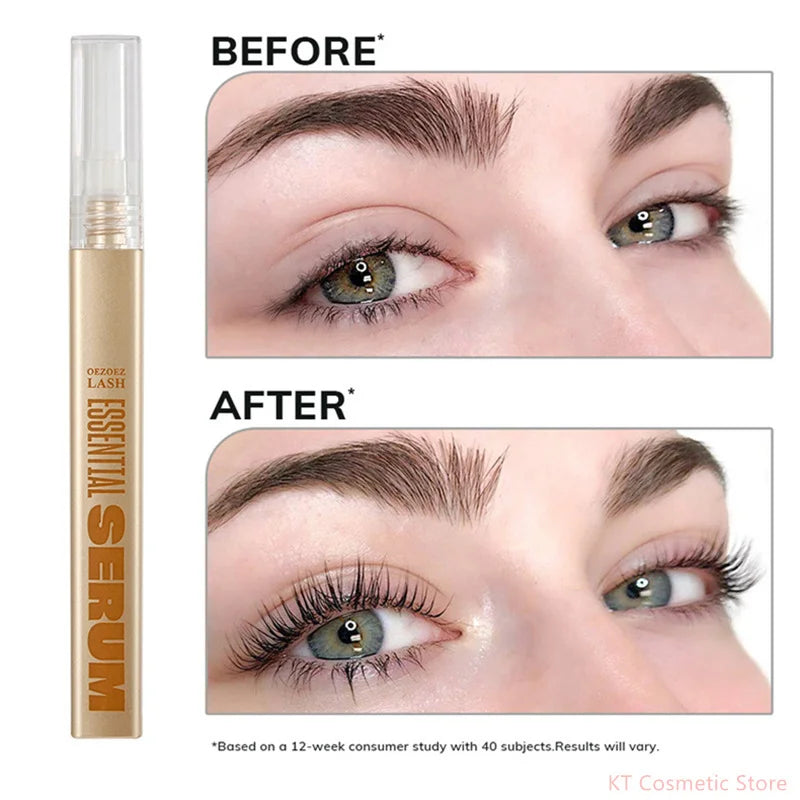 Fast Eyelash Growth Serum Natural Eyelashes Enhancer Longer Thicker Eyebrows Lift Essence Fuller Lashes Eye Care Korean Cosmetic