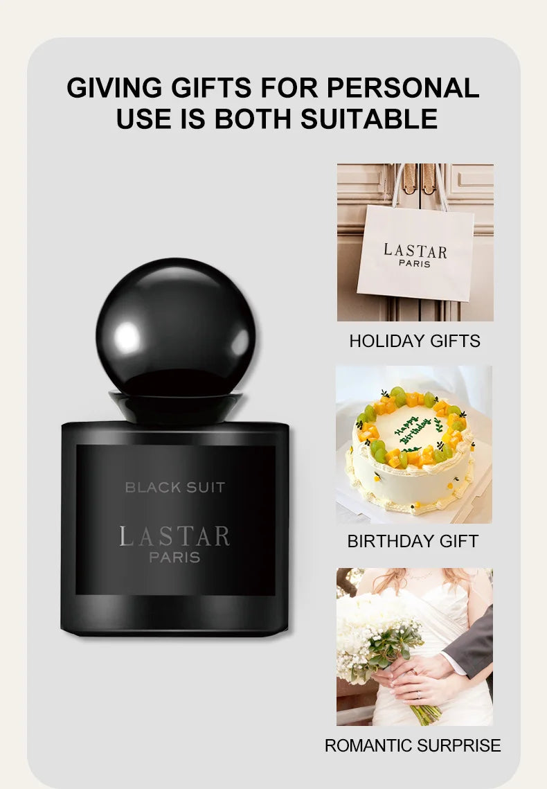 LASTAR Men's Perfume, Ambergris & Patchouli, Long-Lasting Fragrance,1.01fl oz/30ml, Christmas/New Year Gifts.For use on Dates