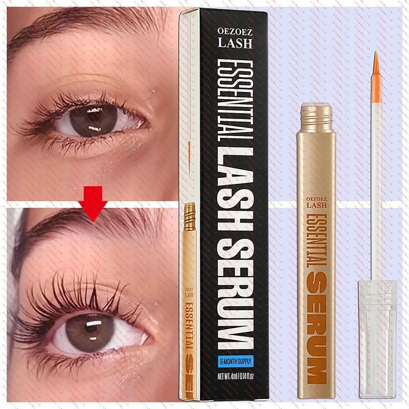 Fast Eyelash Growth Serum Natural Eyelashes Enhancer Longer Thicker Eyebrows Lift Essence Fuller Lashes Eye Care Korean Cosmetic