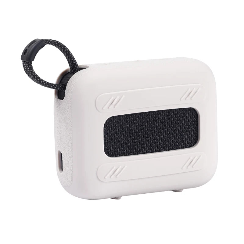 ZOPRORE Silicone Cover Case for JBL GO 4 Portable Bluetooth Speaker, Protective Carrying Case for JBL Go4 Speaker