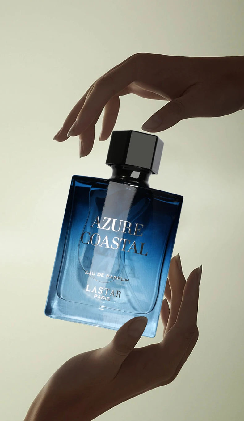 LASTAR men perfume, Two bottles Totaling 100ml/3.38fl.oz, Musk, Long-Lasting Fragrance, Christmas/New Year Gifts