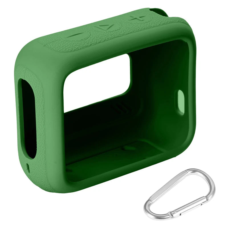 ZOPRORE Silicone Cover Case for JBL GO 4 Portable Bluetooth Speaker, Protective Carrying Case for JBL Go4 Speaker