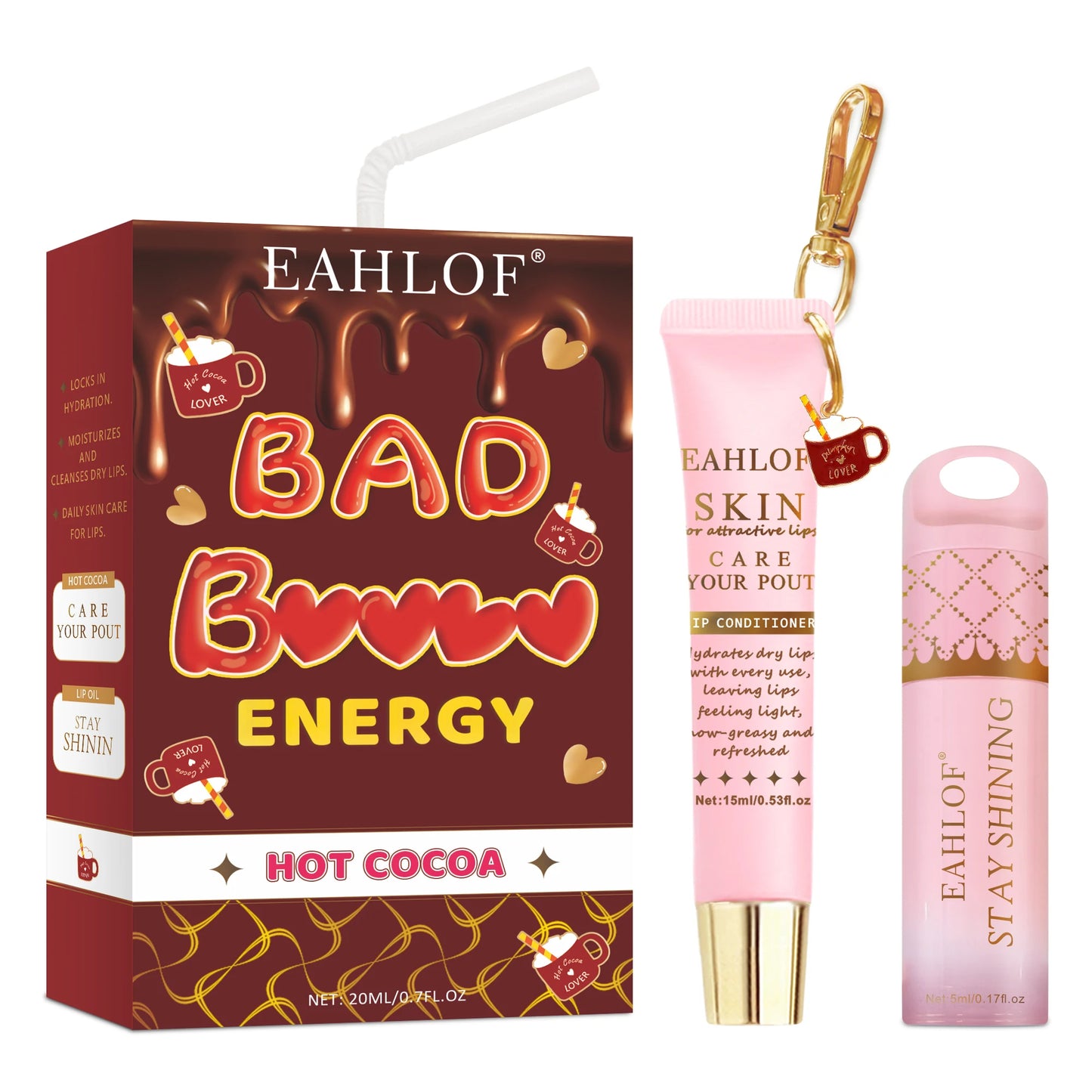 2pcs, bad b--tch lip balm repairs dry lips, all-natural lip mask, long-lasting moisture, moisturizing and intensive lip care