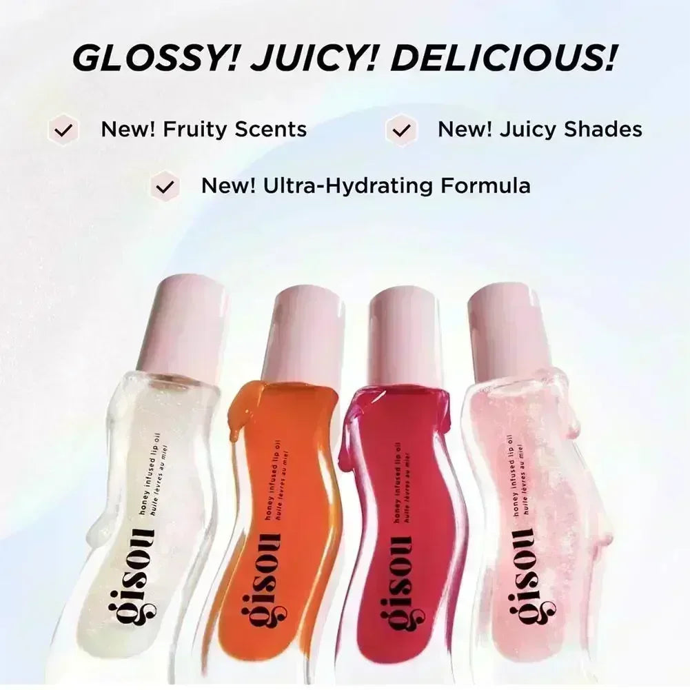 Gisou Moisturizing Glazed Plum Lip Balm