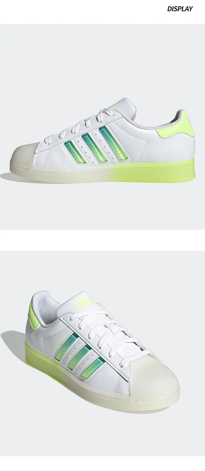 Adidas genuine genuine Women's Low-Top Three Stripes Shell Toe Sports Casual Shoes GW4909