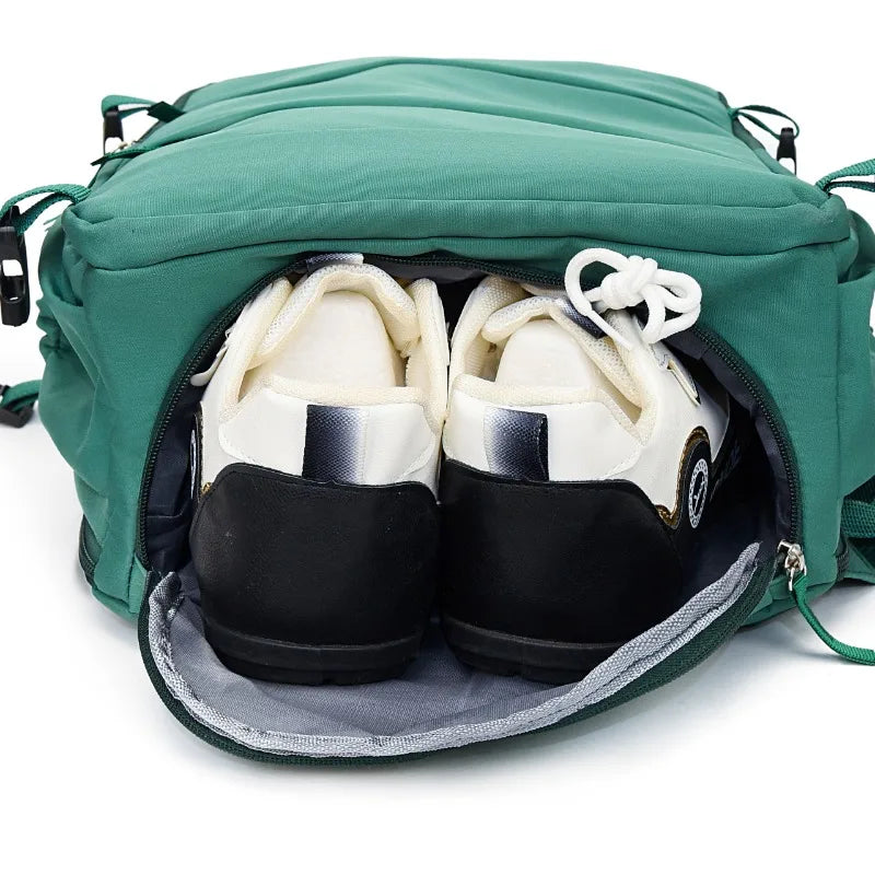 1PCS Waterproof Oxford Fabric Multi-Functional Backpack - Outdoor Travel  Business Luggage with Large Capacity Storage