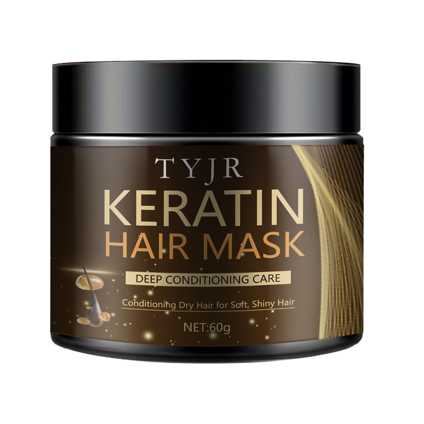 Magical Keratin Hair Mask 5 Seconds Fast Repair Damaged Frizzy Hair Soft Smooth Shiny Straightening Deep Moisturizing Hair Care