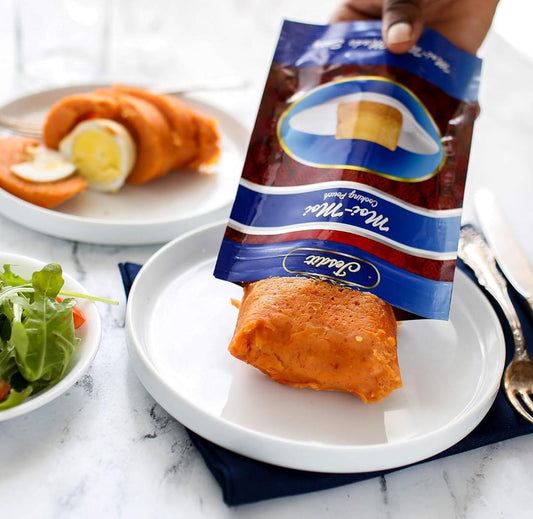 12 Pieces - Moi Moi Cooking Pouch, Non-Toxic BPA-Free, Aluminum Stand Up Pouches, Also Good For  Okpa, Ekuru and Ofada
