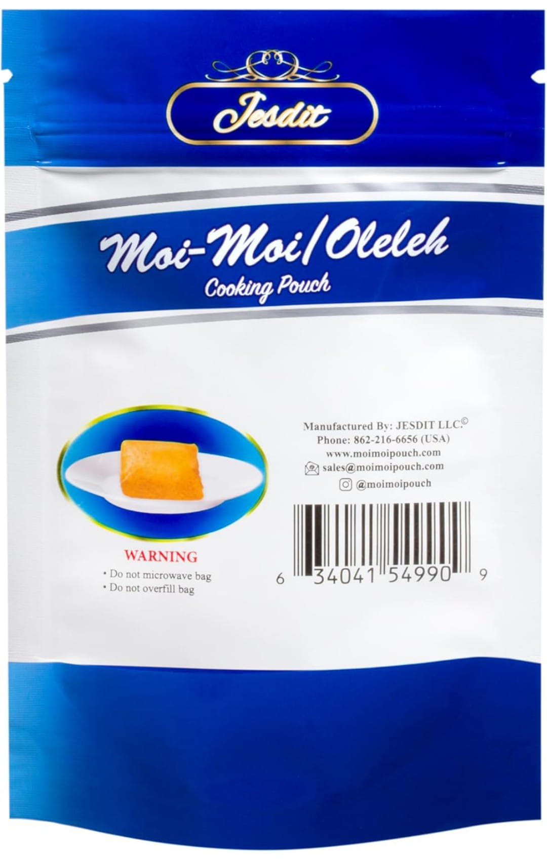 12 Pieces - Moi Moi Cooking Pouch, Non-Toxic BPA-Free, Aluminum Stand Up Pouches, Also Good For  Okpa, Ekuru and Ofada