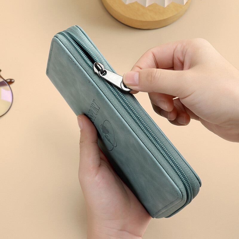 RFID Blocking Passport Holder Wallet, Multi-Functional Travel Passport Case & Card Organizer, Perfect for Everyday Use And Vacations
