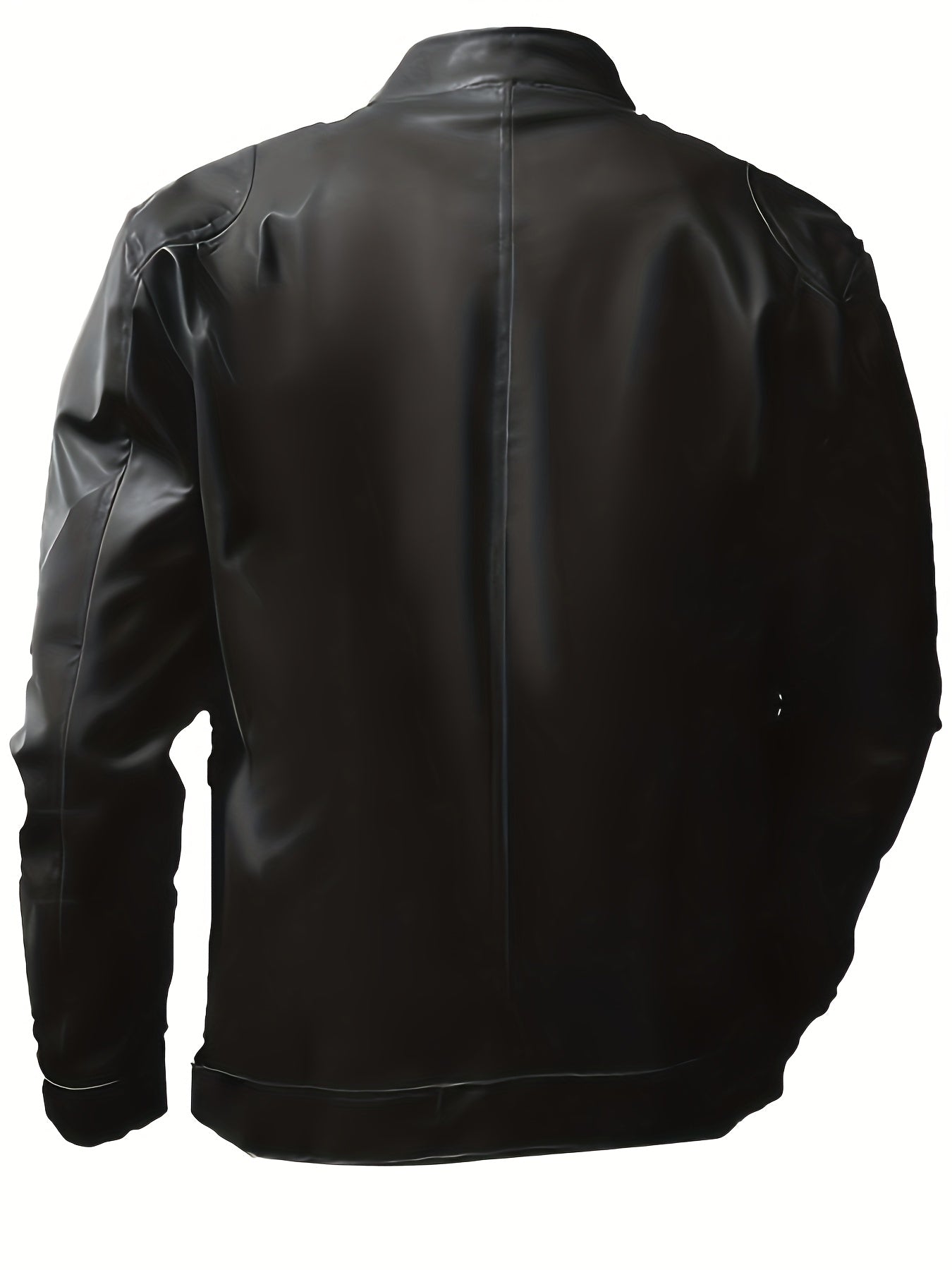 Men's Bomber Pilot Jacket - Zipper, Zipper, Baseball Collar, Windproof for Spring and Autumn Outdoor Wear, Daily Casual Wear | Pullover Style | Zipper, Bomber Jacket