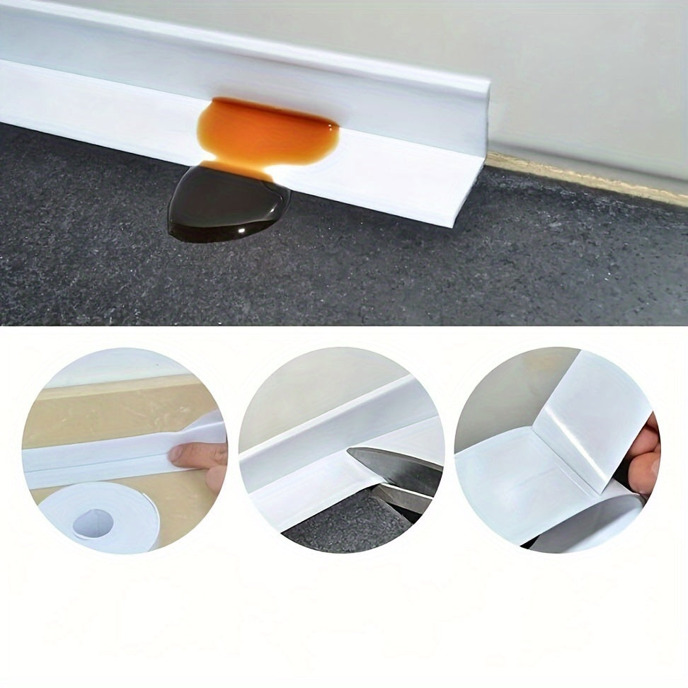 1pc Kitchen and Bathroom Waterproof Tape, Sink and Toilet Waterproof Tape, Easy to Cut, Suitable for Use in Home Decorations During Halloween and Christmas Events,Sealant for Leak-proof Design of Kitchen and Bathroom, Bathtub