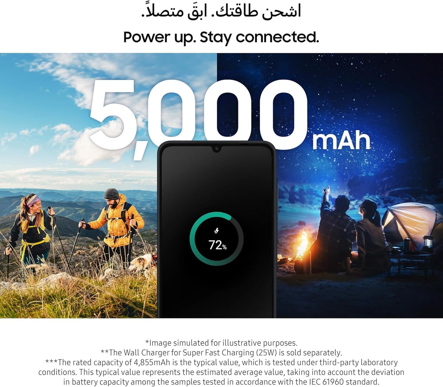 Samsung Galaxy A06 4GB RAM 64GB Storage, Available in Gold or Light Blue