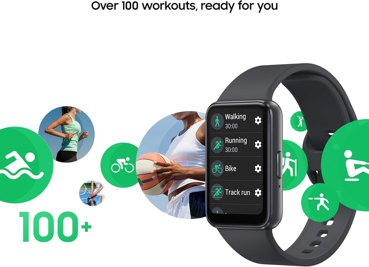 Samsung Galaxy Fit3 (Silver), 40mm AMOLED Display with Aluminium Body, Comprehensive Fitness and Health Tracking, Upto 13-Day Battery with Fast Charging, 5ATM & IP68 Rating