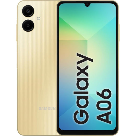 Samsung Galaxy A06 4GB RAM 64GB Storage, Available in Gold or Light Blue