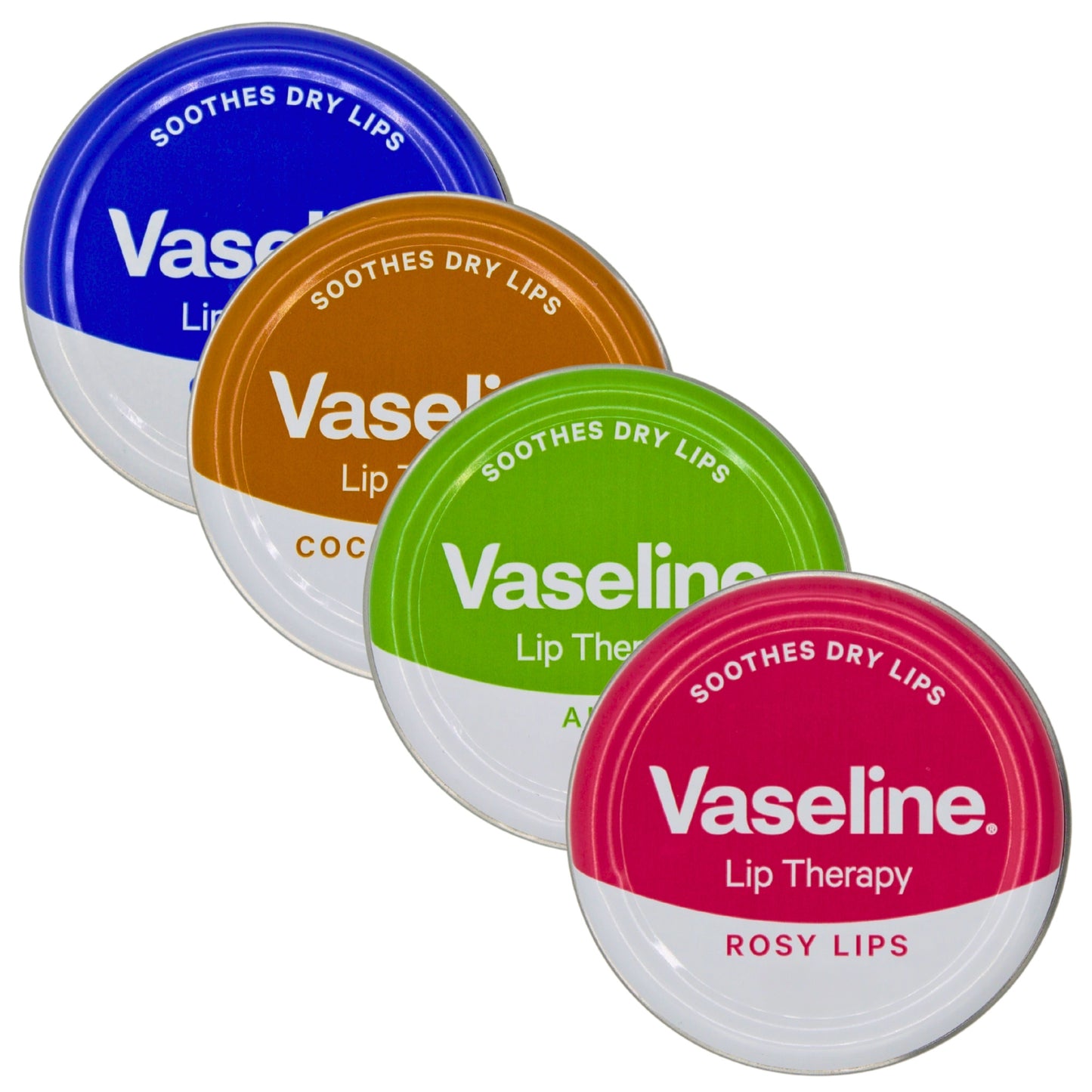 Vaseline Lip Therapy 4 Pack (4x20g)