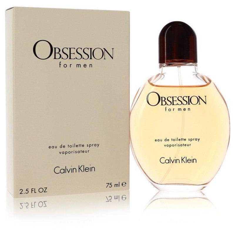 Calvin Klein Obsession For Men 75ml Eau De Toilette EDT Spray For Him