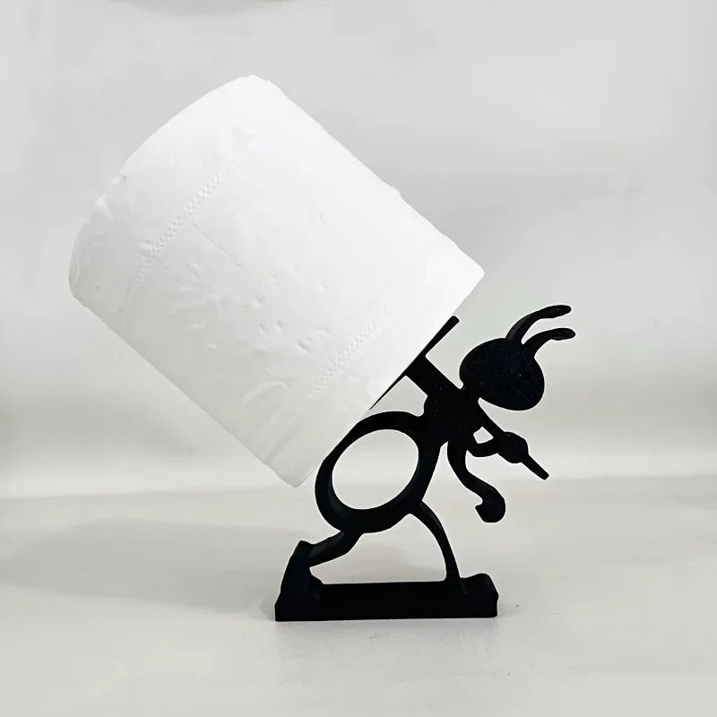 2pcs Funny Ant Toilet Paper Holder Set Bathroom Decor Gift Idea Perfect for Home Decor, Office Restrooms