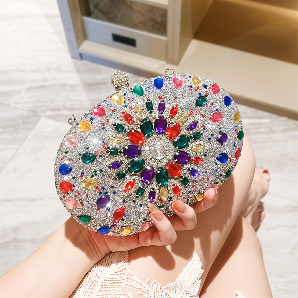 Beaguful Women'S Evening Bags Sparkly Rhinestone Clutch Purses Luxury Handbags, Perfect for All Ages in Special Events, Wedding, Evening Party, Prom, Various Parties, Multiple Colors Available