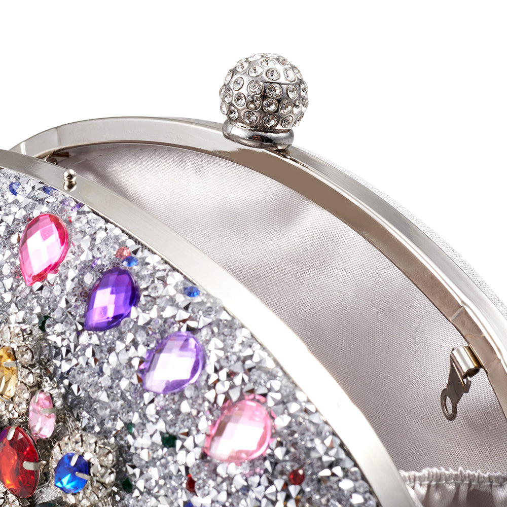 Beaguful Women'S Evening Bags Sparkly Rhinestone Clutch Purses Luxury Handbags, Perfect for All Ages in Special Events, Wedding, Evening Party, Prom, Various Parties, Multiple Colors Available
