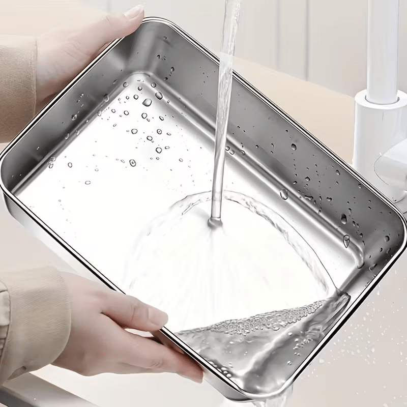 6/3pcs Stainless Steel Food Storage Containers Leak-Proof Stackable Space-Saving Airtight Lid for Freshness Ideal for Meal Prep Fruits Meats Veggies Leftovers Fridge Freezer Pantry Easy Clean Reusable Containers Ideal for Hom