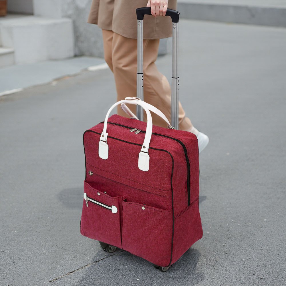 2 Piece Lightweight Rolling Luggage Set with Spinner Wheels, Suitcase Set, Spinner Luggage Set, Carry - on Suitcase and Matching Travel Bag for Business Trips, Versatile Luggage Solution for Vacation Getaways, Weekend Trips a
