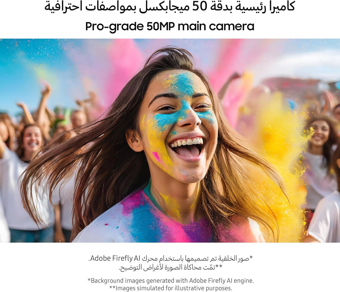 Samsung Galaxy A06 4GB RAM 64GB Storage, Available in Gold or Light Blue